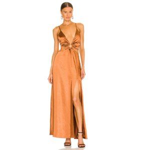 LPA Aniston Dress in Hazelnut Brown Size M. Worn once.